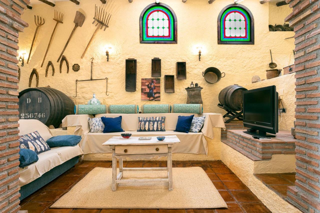 Casa El Lagarillo Con Piscina Privada Villa Alcaucin Bagian luar foto