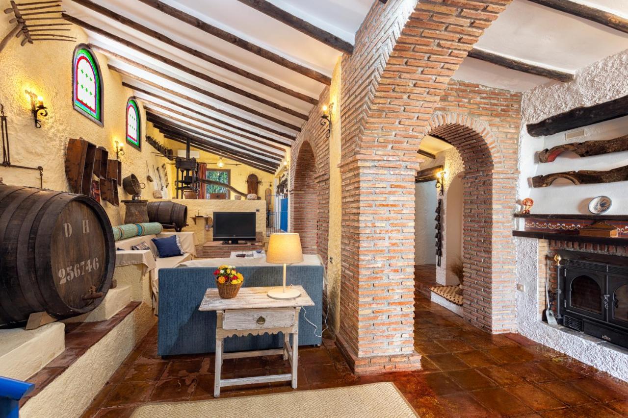 Casa El Lagarillo Con Piscina Privada Villa Alcaucin Bagian luar foto