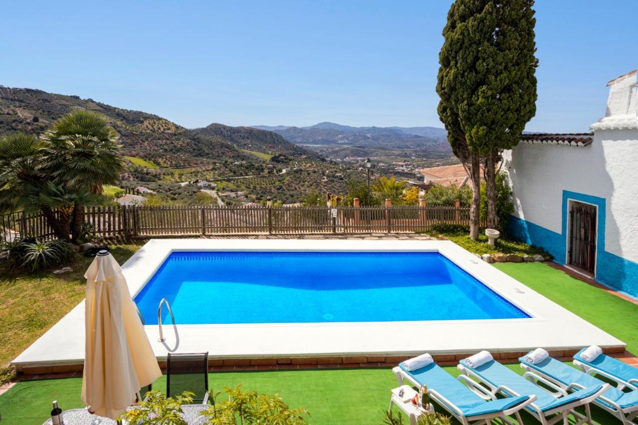 Casa El Lagarillo Con Piscina Privada Villa Alcaucin Bagian luar foto